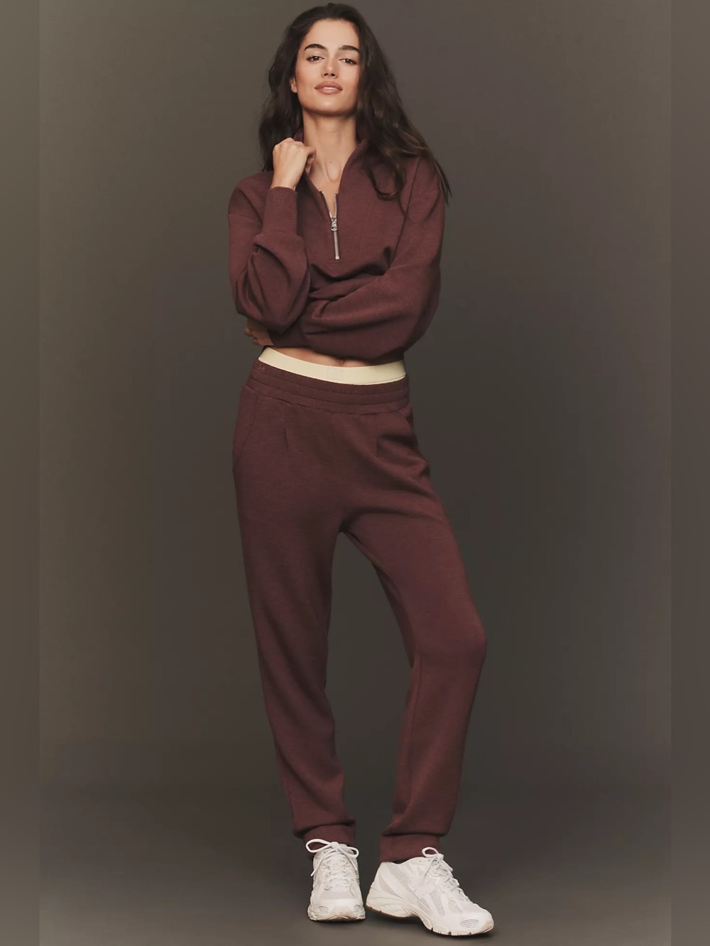 Anthropologie Varley The Rolled Cuff Pants Size XS Loungewear Athleisure Cozy